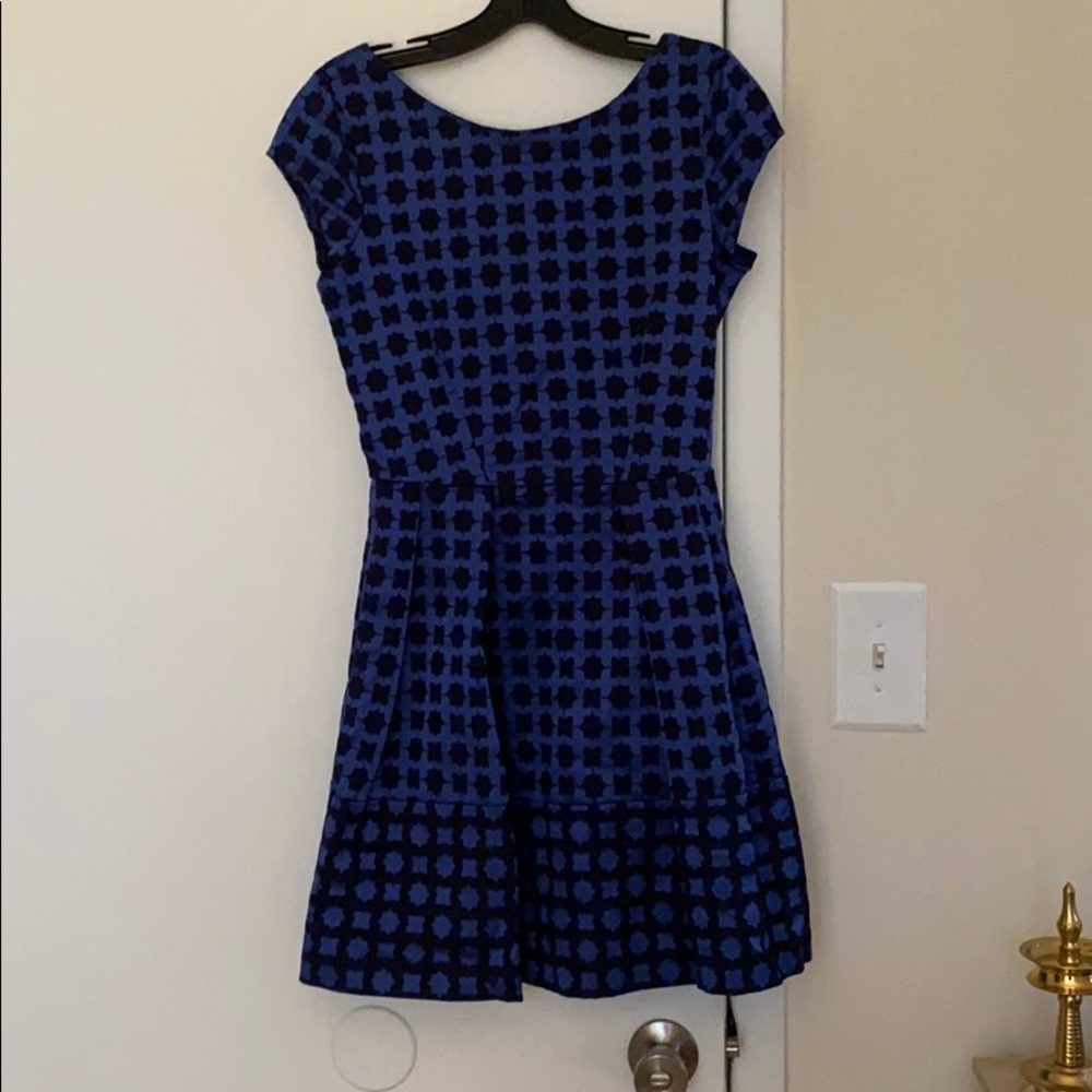 Blue dress
